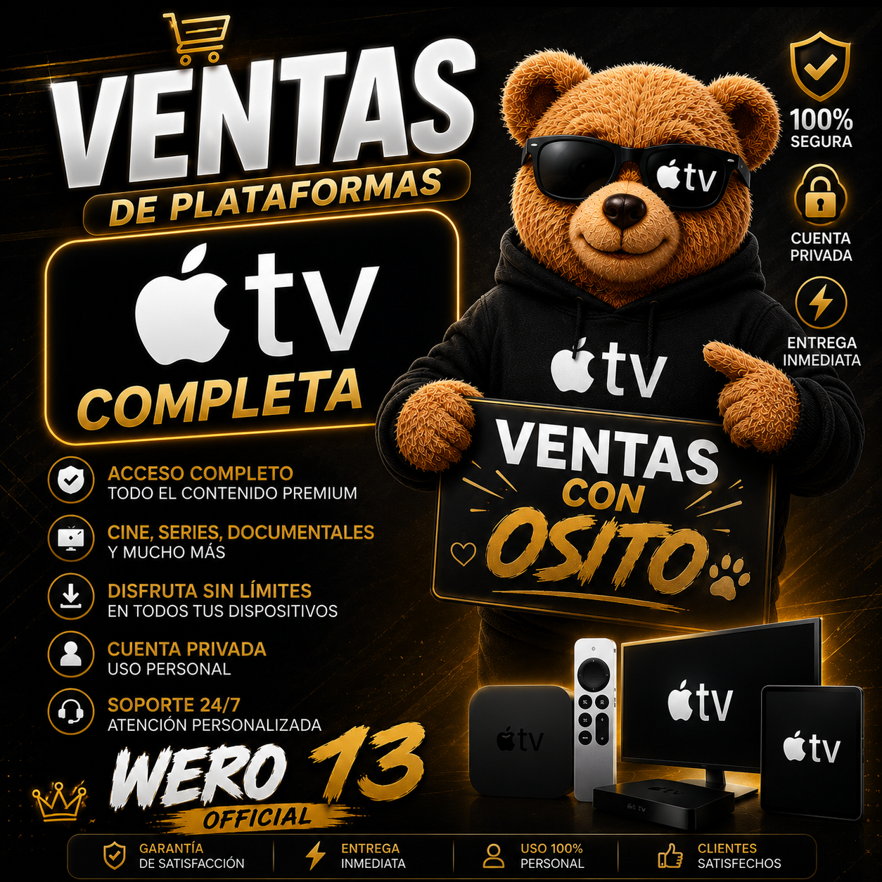 APPLE TV COMPLETA